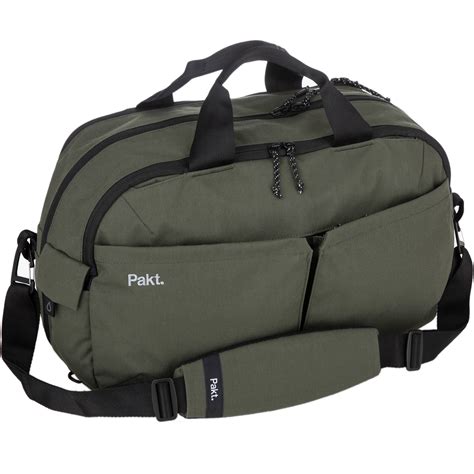 pakt one travel duffel bag.